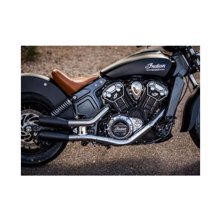 Trask Slip On Mufflers Silencers For Indian Scout Moore Speed Racing